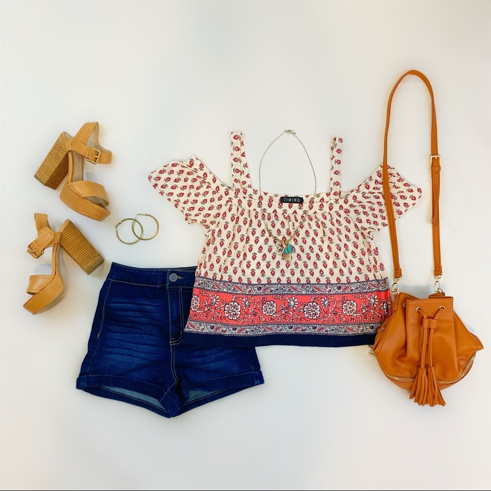 Boho Crop Top